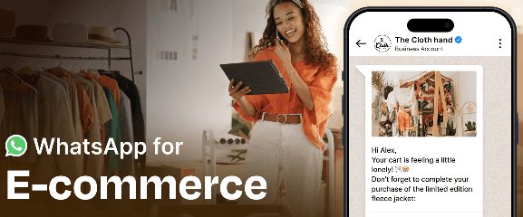 WhatsApp as an e-commerce platform: AI chatbots handling browsing, questions, and checkout inside chat