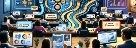 AI sales training: a rep practicing with an AI-generated virtual customer avatar