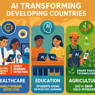 AI tools reaching farmers, clinicians, and students in developing countries